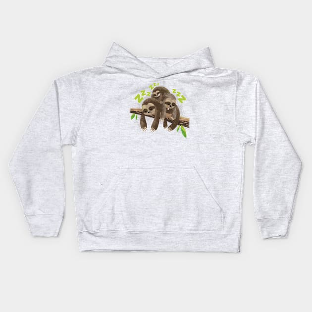 Nap Kids Hoodie by LuisD